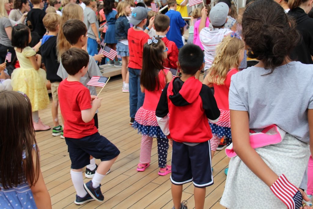 4 de julho nos navios Disney