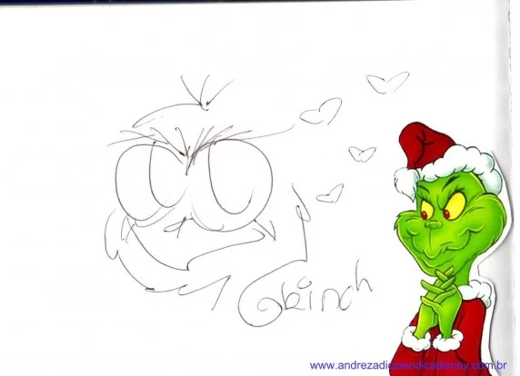 Autógrafo Grinch