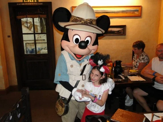 comer no Animal Kingdom