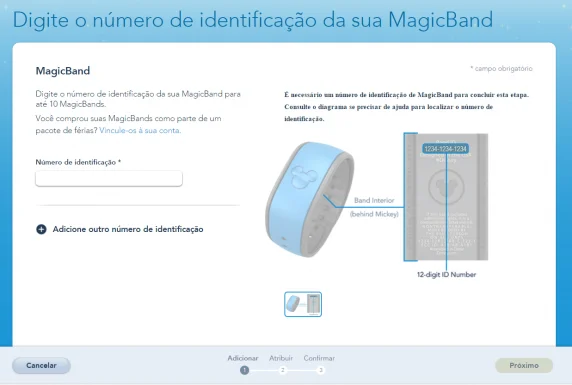 magic band pulseira da Disney