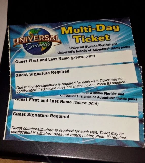 Universal Orlando Ingressos Varios Dias