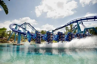 montanha russa em orlando