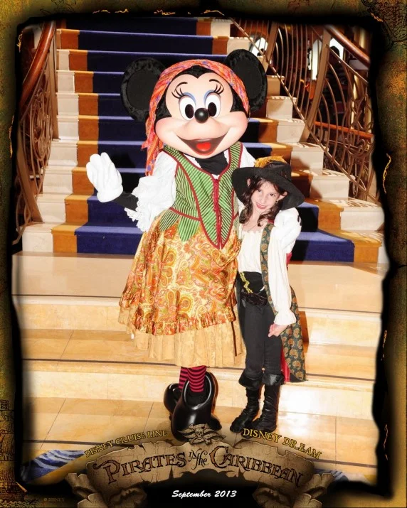 noite dos piratas no cruzeiro Disney