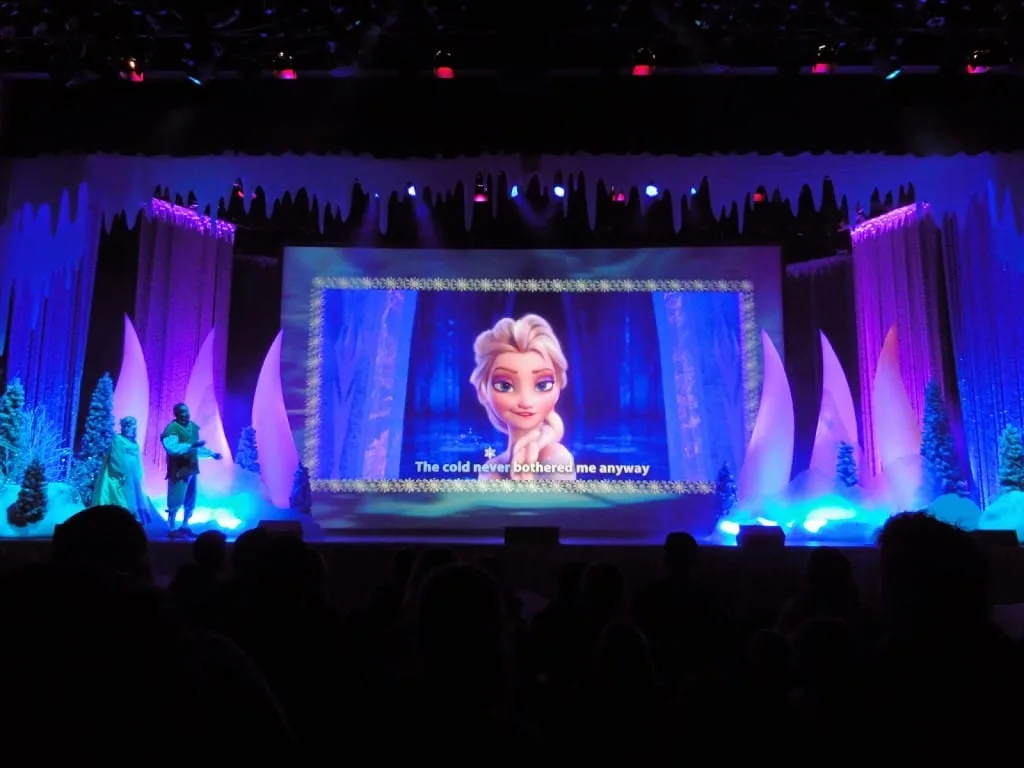 show frozen