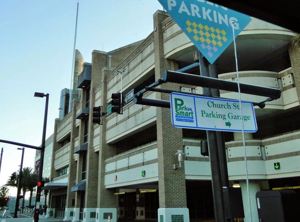Amway Center estacionamento