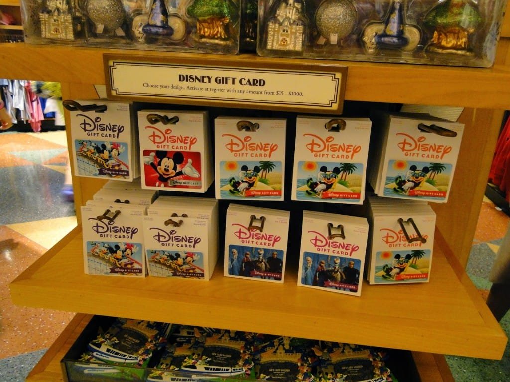 Disney Gift card Cartão para presentear ou controlar os