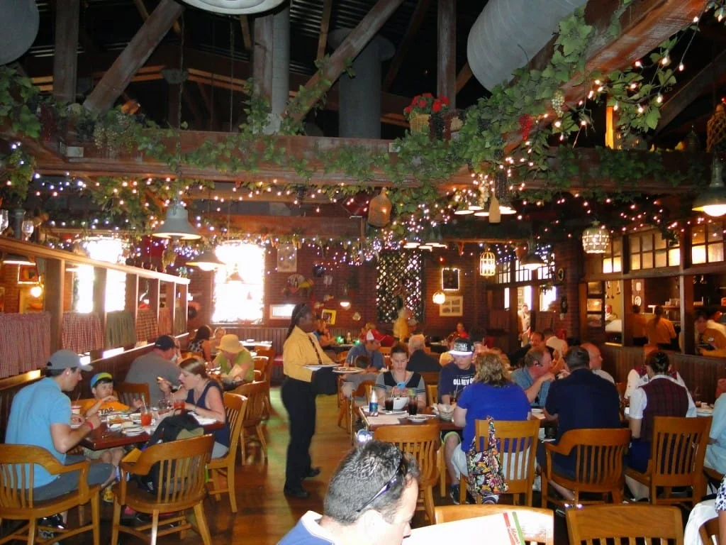 Restaurante italiano no Hollywood Studios - Mama Melrose's