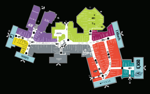 florida mall map