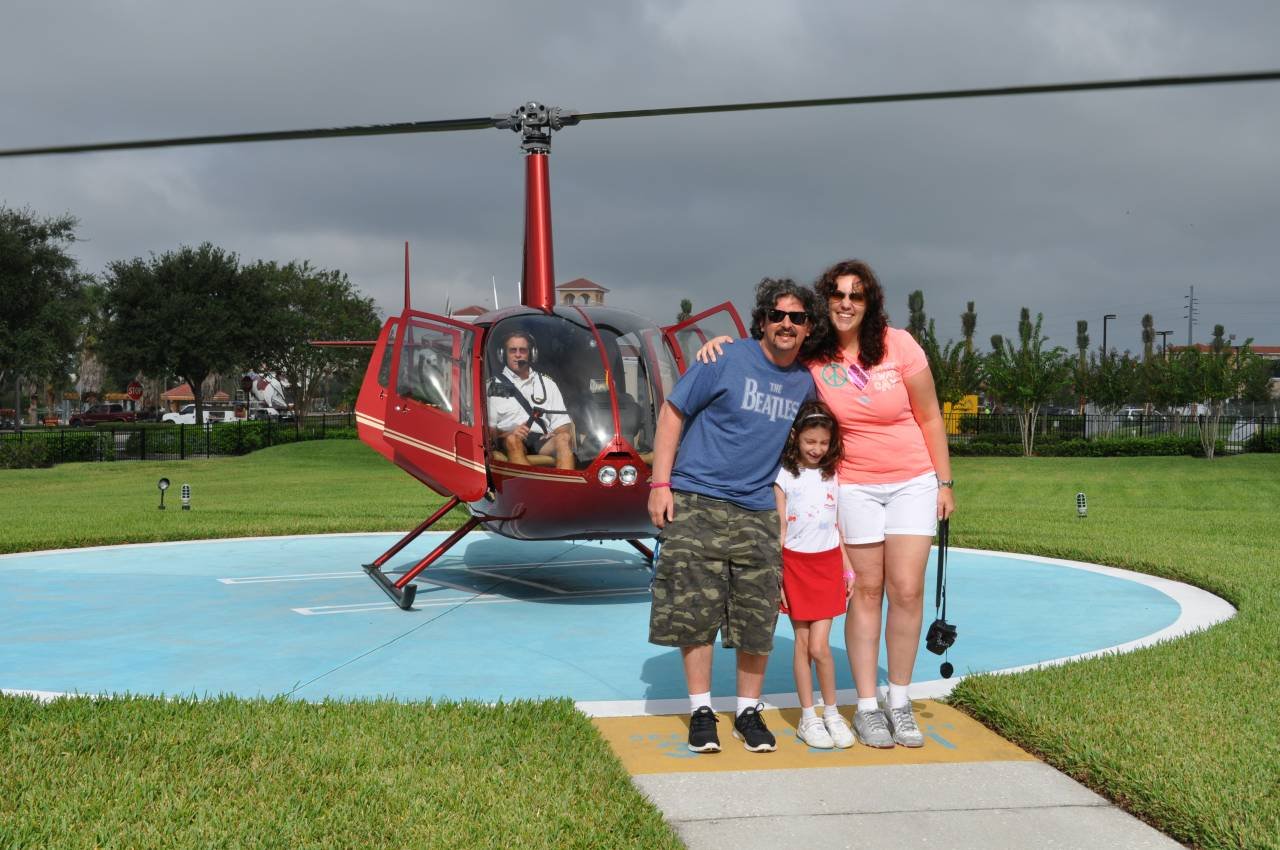 helicóptero em Orlando