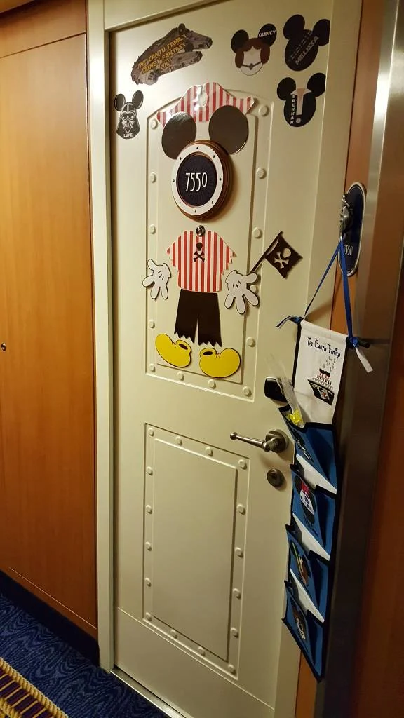 porta decorada