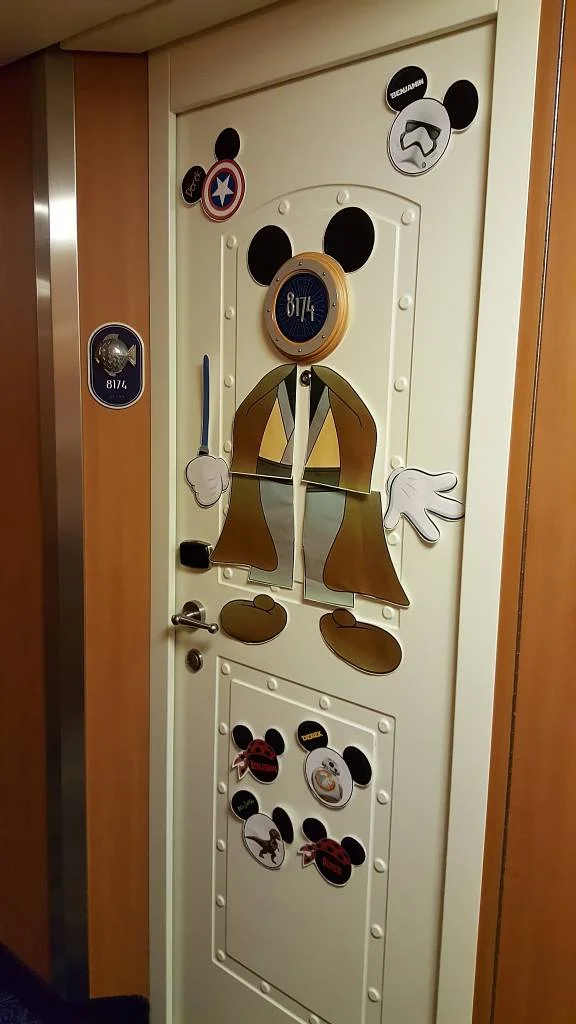 porta decorada