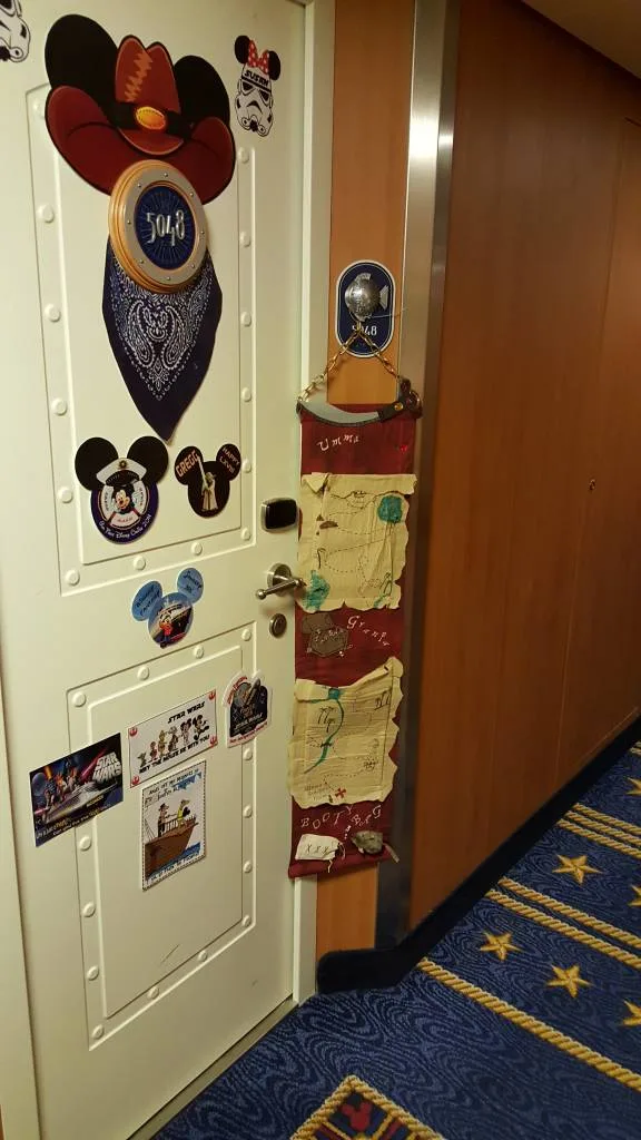 porta decorada