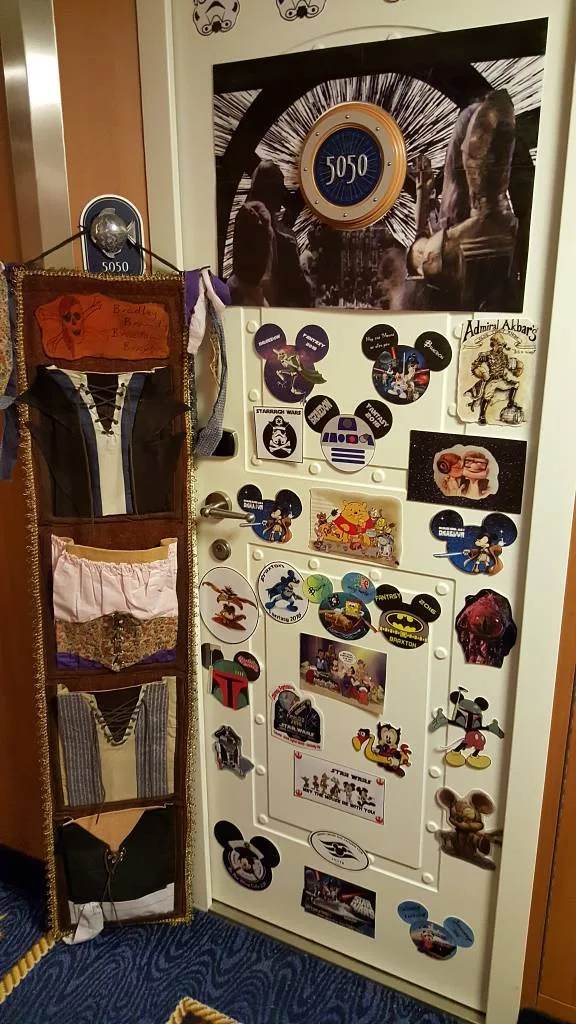 porta decorada