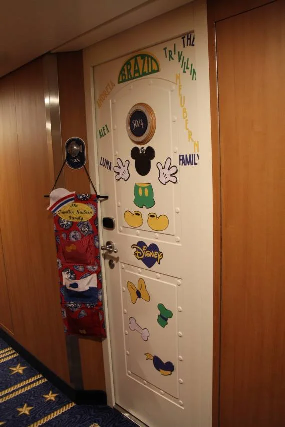 porta decorada