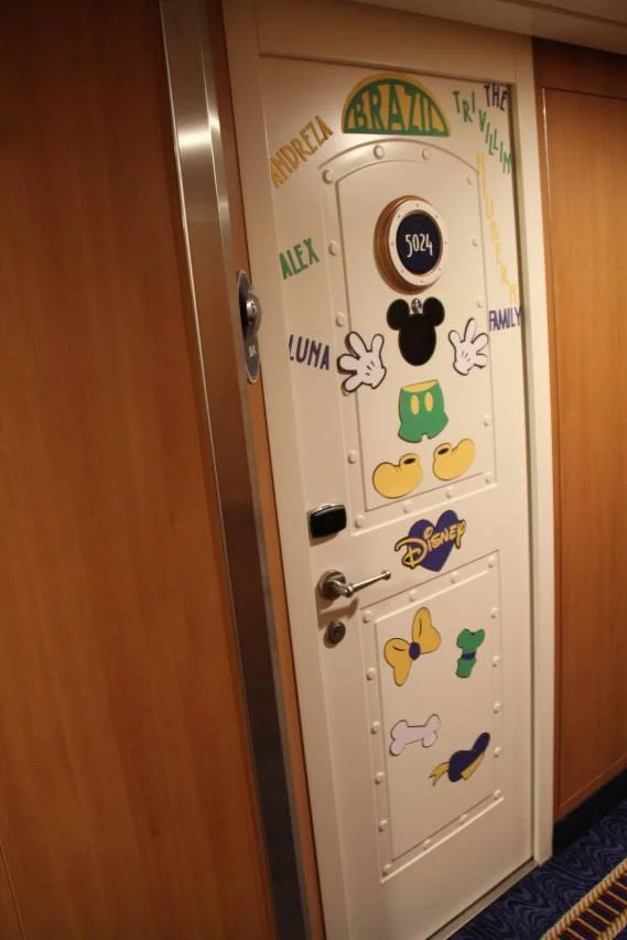 porta decorada