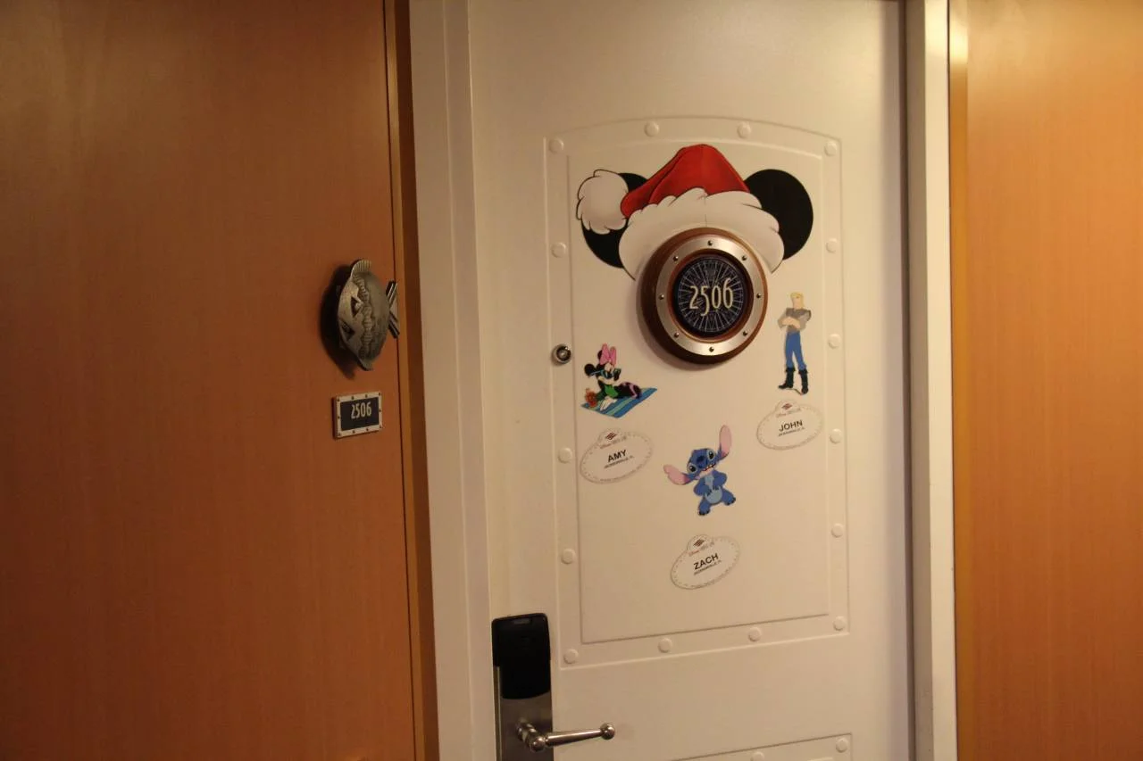 porta decorada