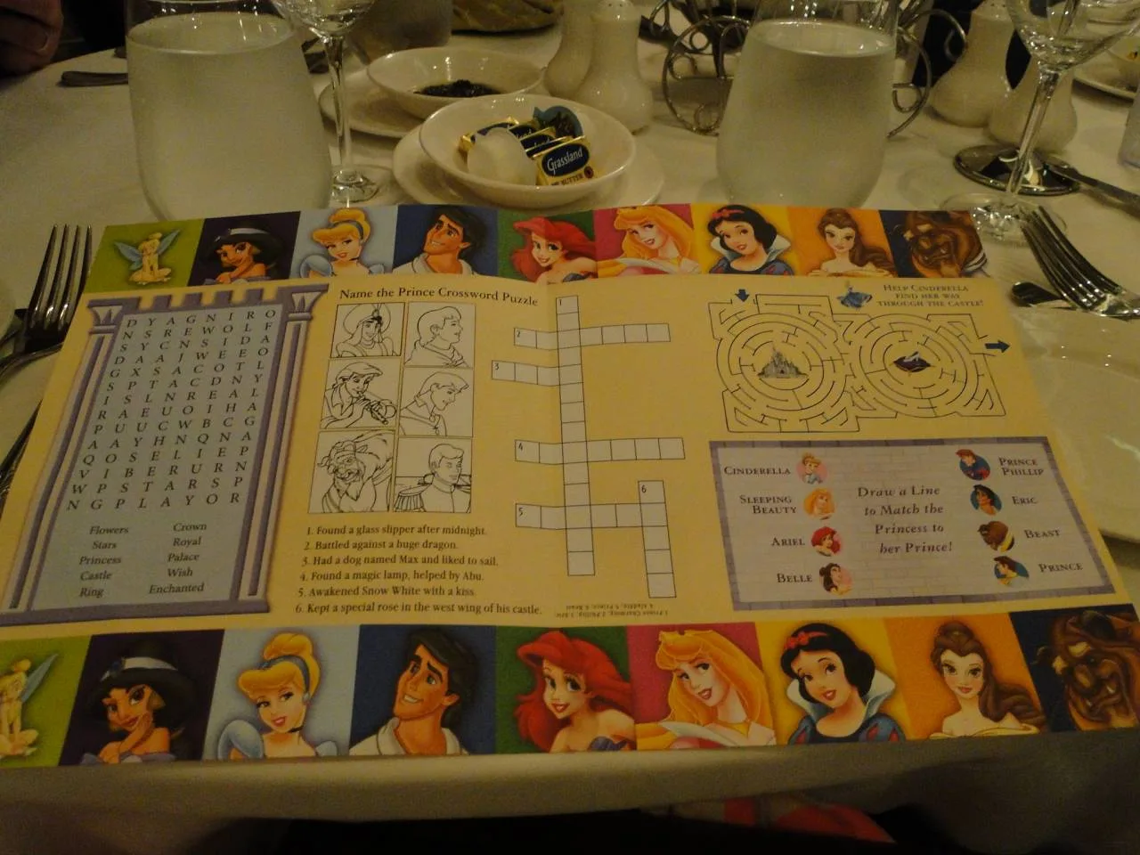 restaurantes nos navios Disney