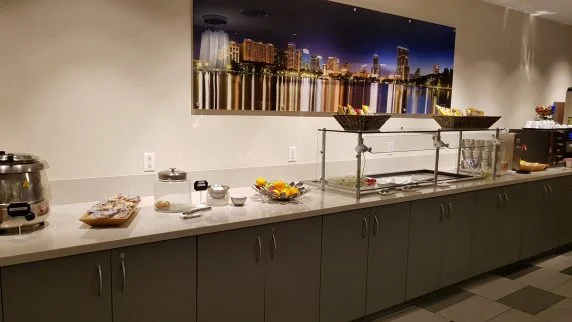 sala Vip no aeroporto de Orlando