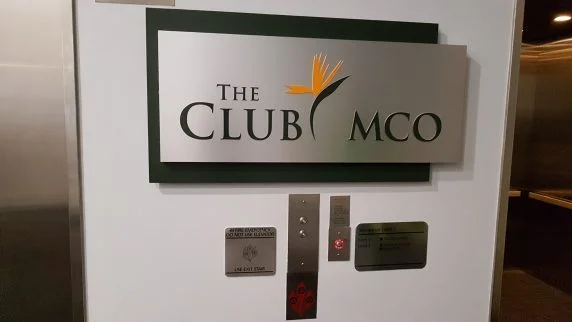 sala Vip no aeroporto de Orlando