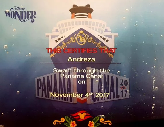 cruzeiro disney wonder canal panamá