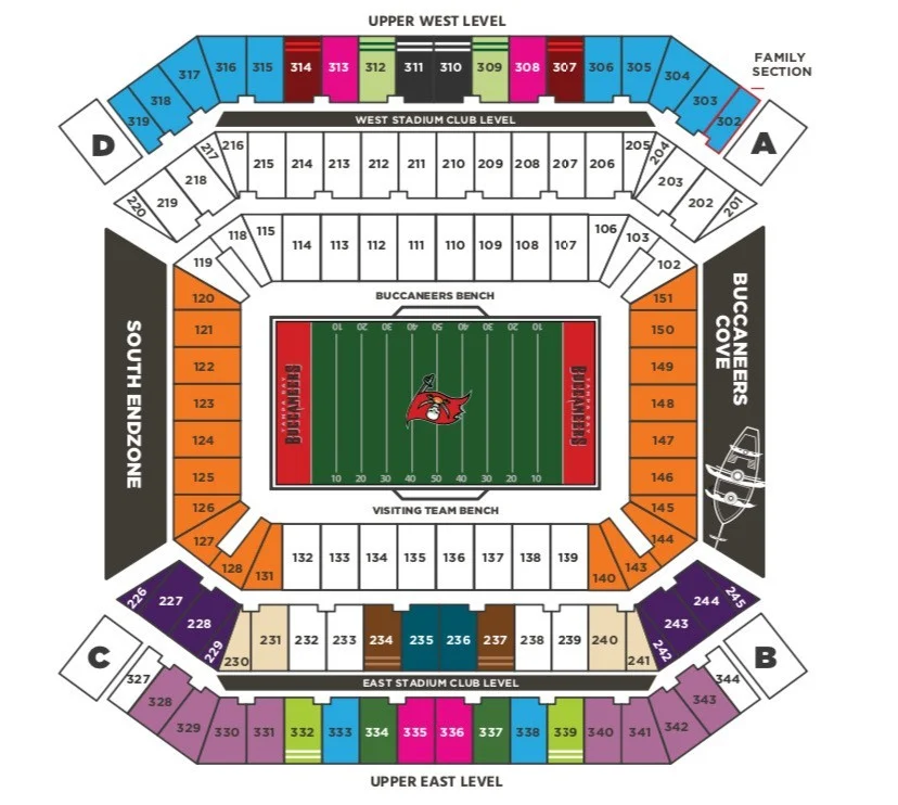 Ingressos Futebol Americano Tampa Bay Buccaneers - Imagem 2
